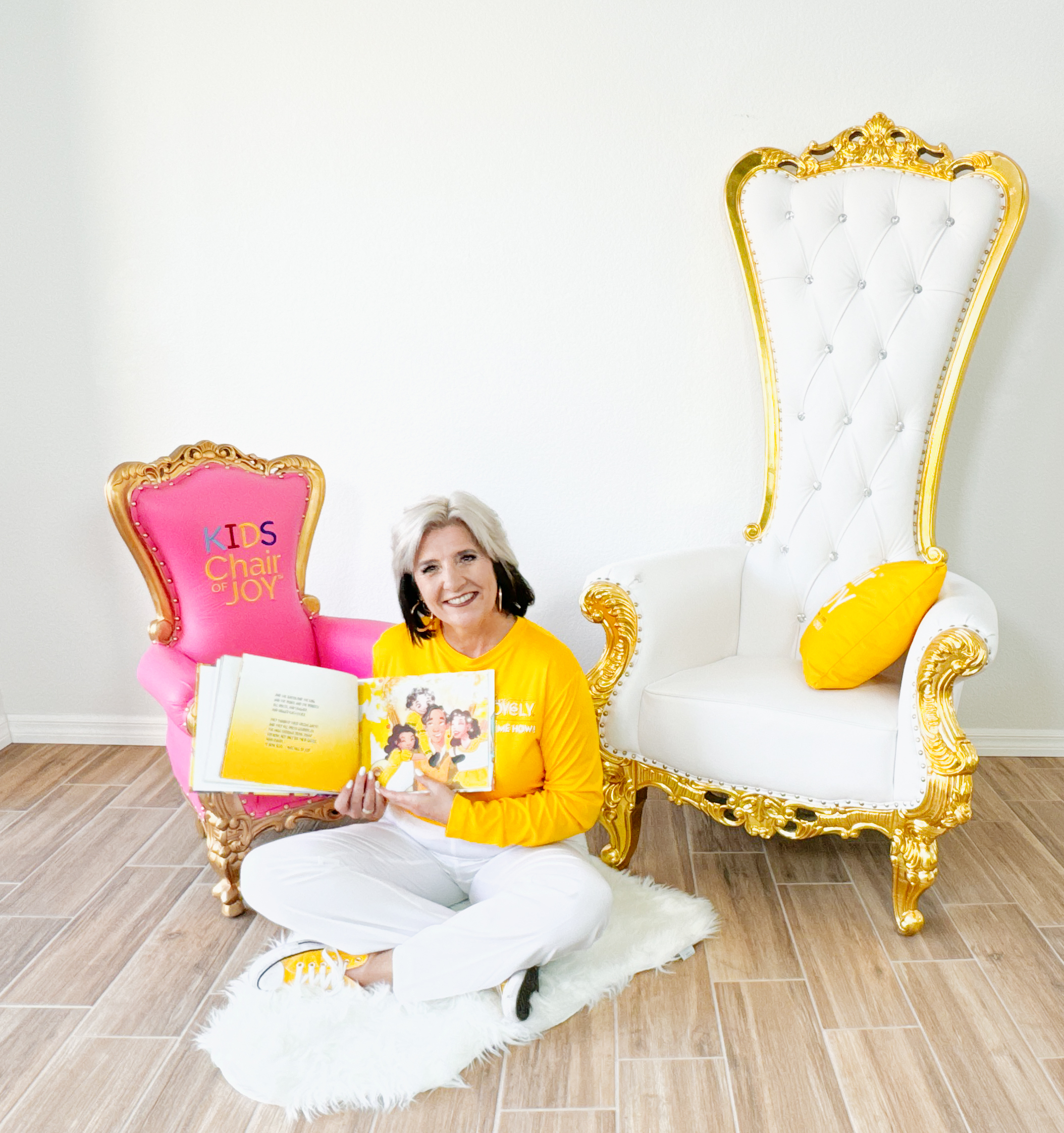 Sheryl Lynn, founding Chair Leader of the very first Chair of JOY