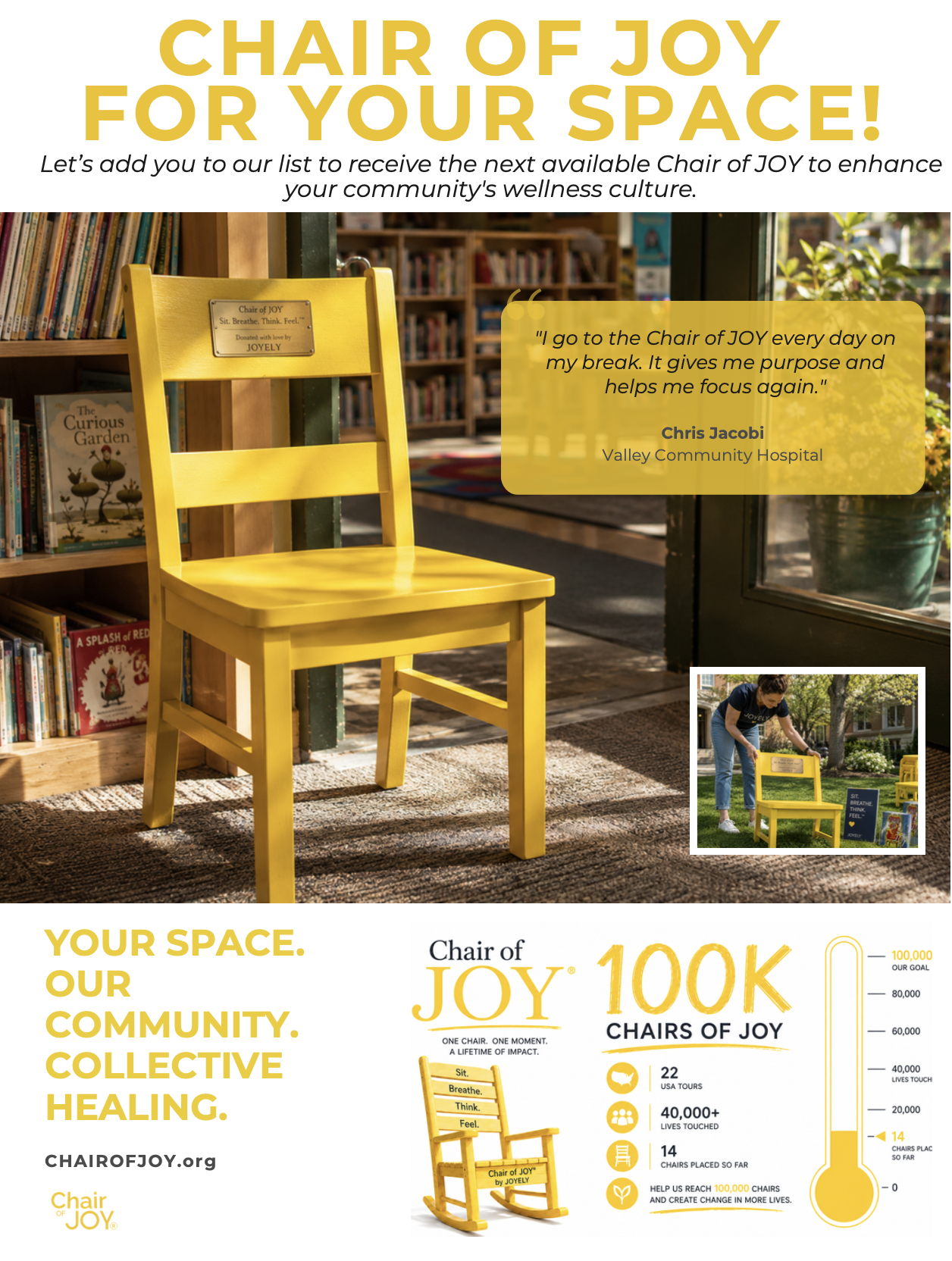 Chair of JOY for Your Space